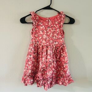 Janie and Jack Pink Floral Dress in Size 4
